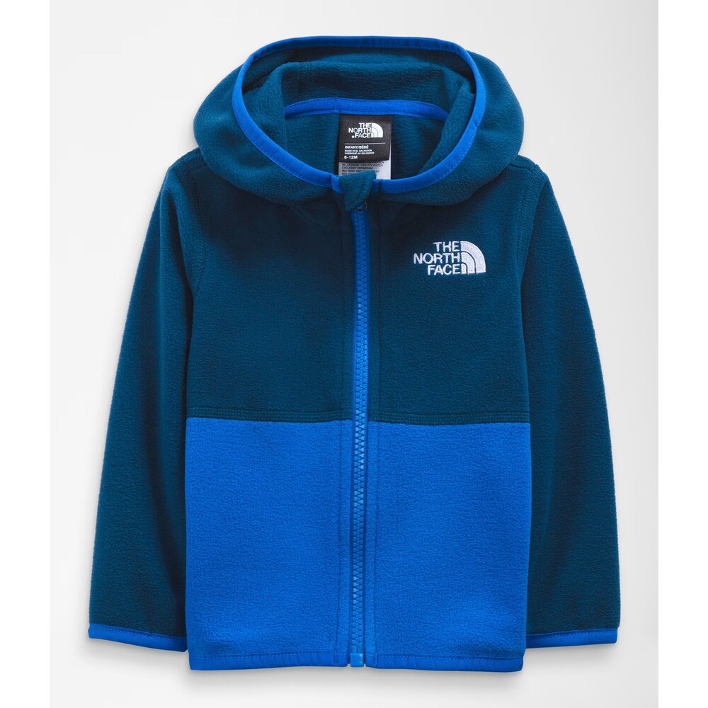 North Face Infant Glacier Full Zip Hoodie 3-6 months